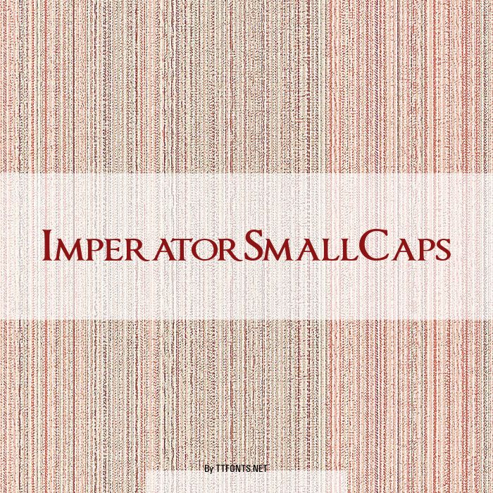 ImperatorSmallCaps example